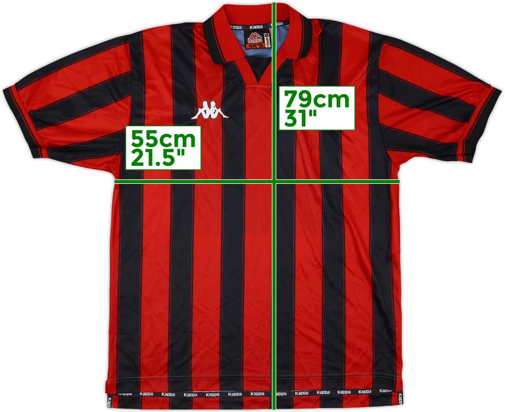1997-99 Foggia Home Shirt - 7/10 - (XL)
