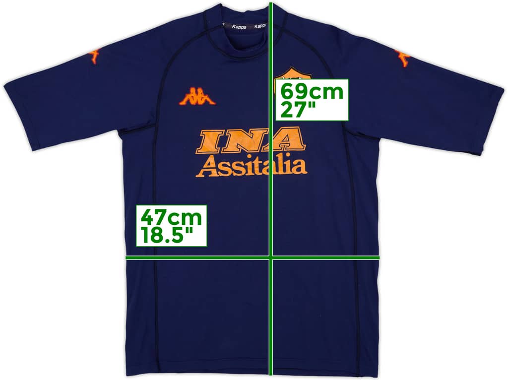 2000-01 Roma Third Shirt - 6/10 - (XL)