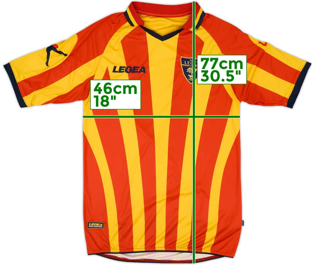 2014-15 Lecce Home Shirt - 8/10 - (S)