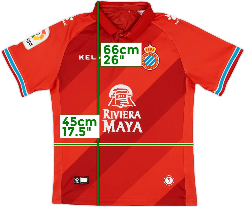 2018-19 Espanyol Away Shirt - 8/10 - (S)