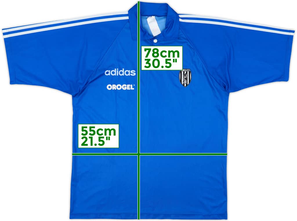 1995-96 Cesena adidas Training Shirt - 9/10 - (XL)