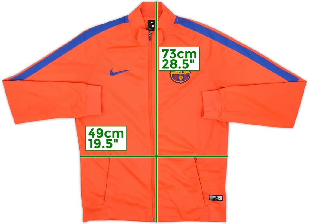 2016-17 Barcelona Nike Track Jacket - 6/10 - (L)