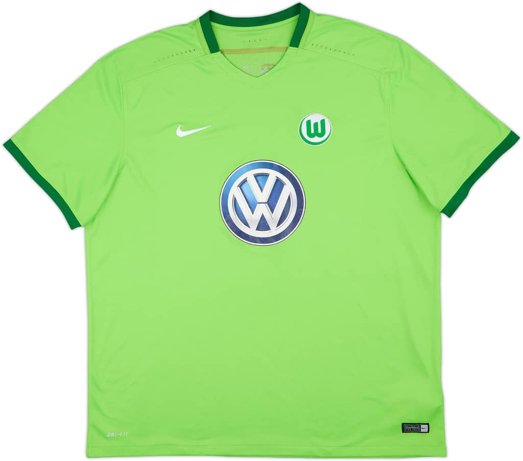 2016-17 Wolfsburg Home Shirt - 8/10 - (XXL)