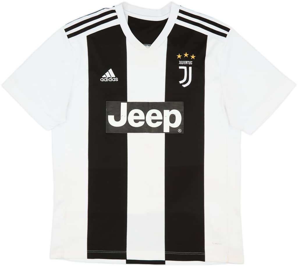 2018-19 Juventus Home Shirt - 5/10 - (XL)