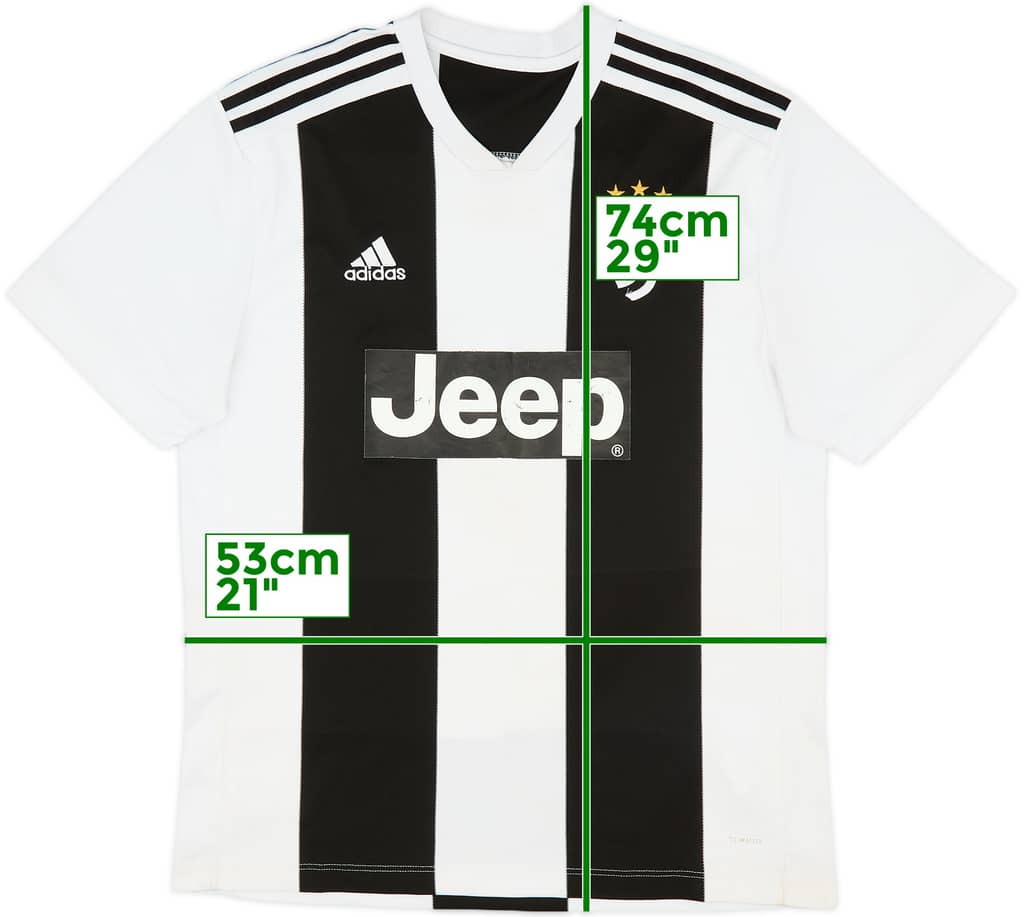 2018-19 Juventus Home Shirt - 5/10 - (XL)