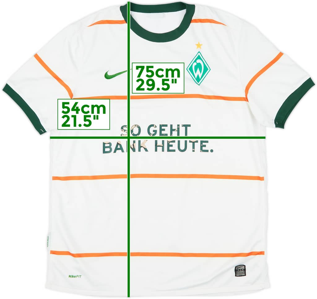 2009-10 Werder Bremen Away Shirt - 4/10 - (L)