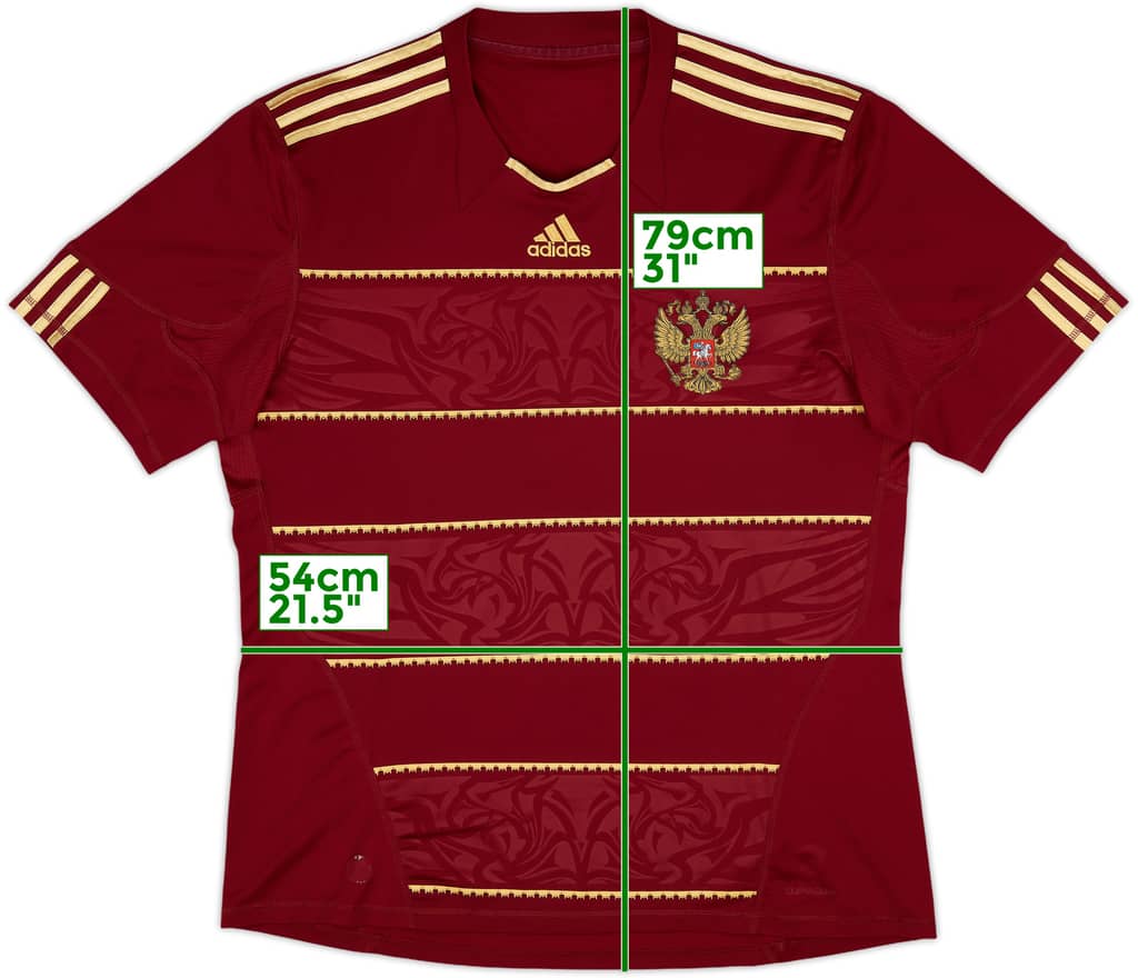 2010-11 Russia Home Shirt - 8/10 - (L)