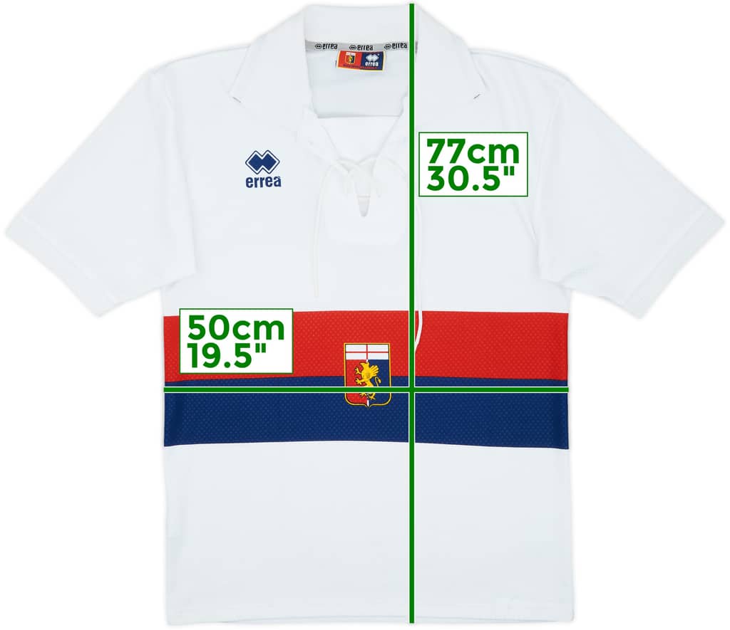 2001-02 Genoa Away Shirt - 8/10 - (M)