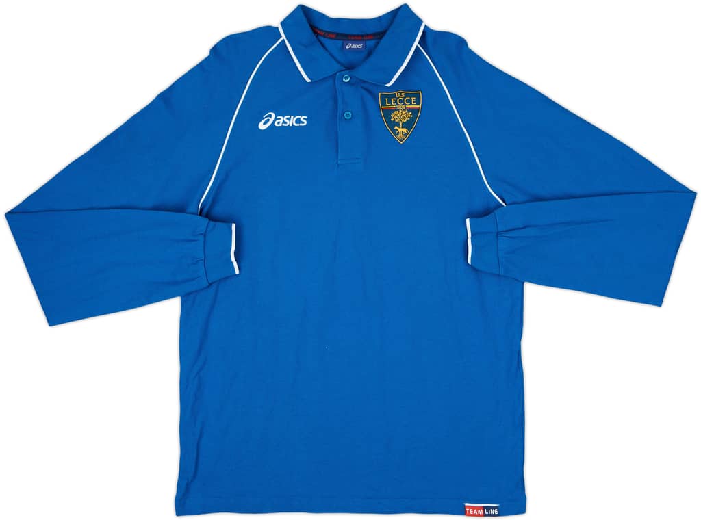 2009-10 Lecce Asics Polo L/S Shirt - 6/10 - (XL)