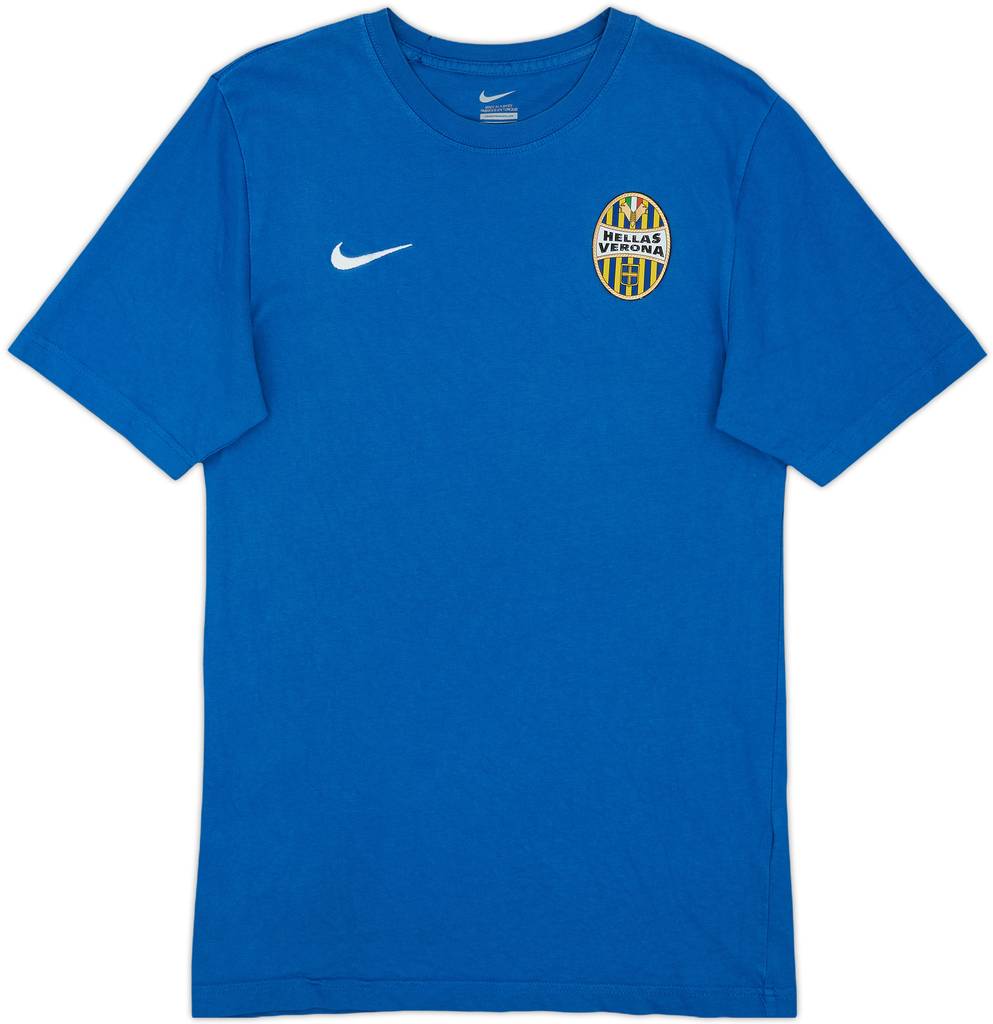 2014-15 Hellas Verona Nike Cotton Tee - 7/10 - (S)