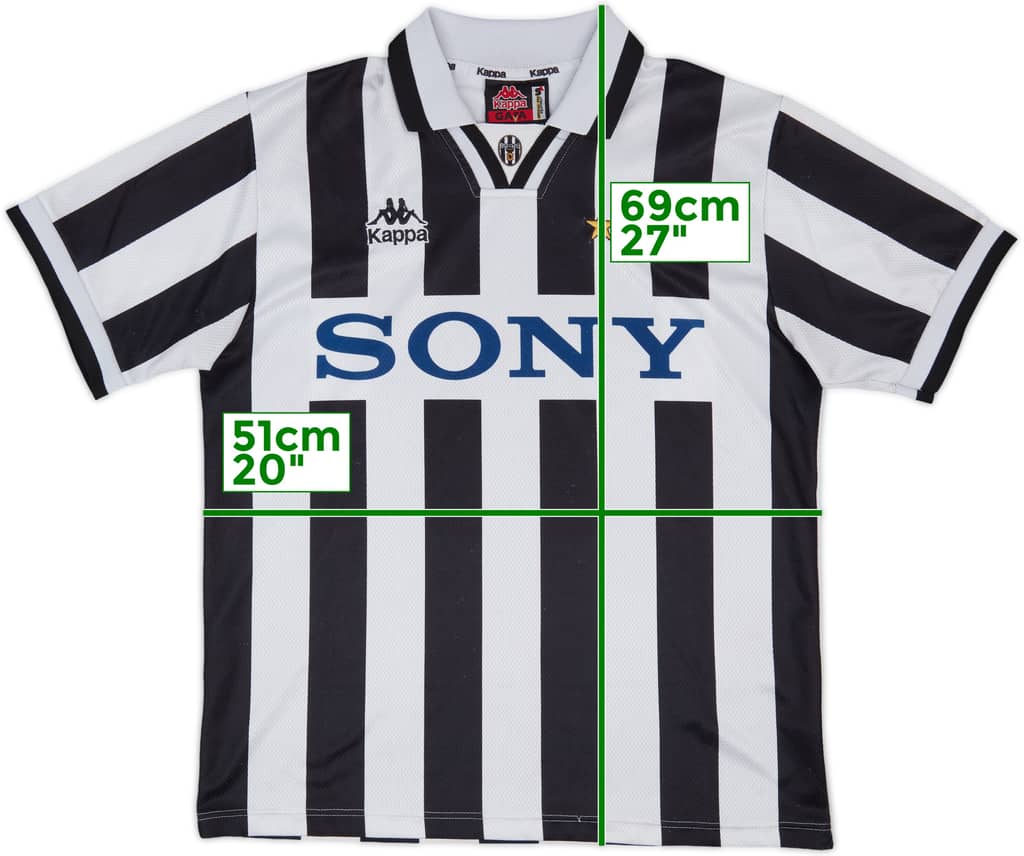 1995-97 Juventus Home Shirt - 6/10 - (S)