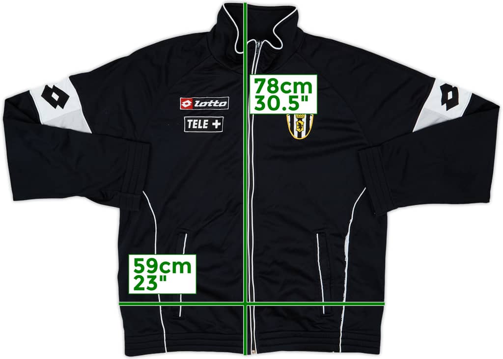 2000-01 Juventus Lotto Track Jacket - 8/10 - (L)