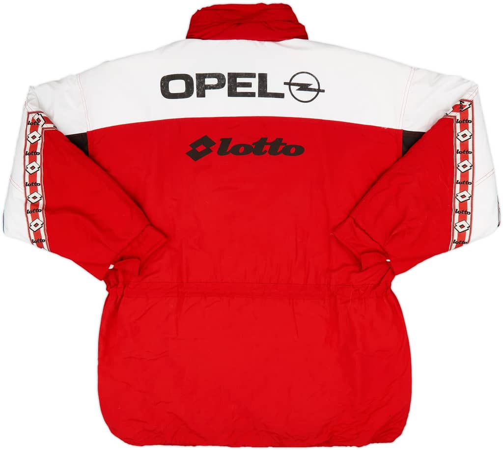 1995-96 AC Milan Lotto Padded Bench Coat - 8/10 - (L)