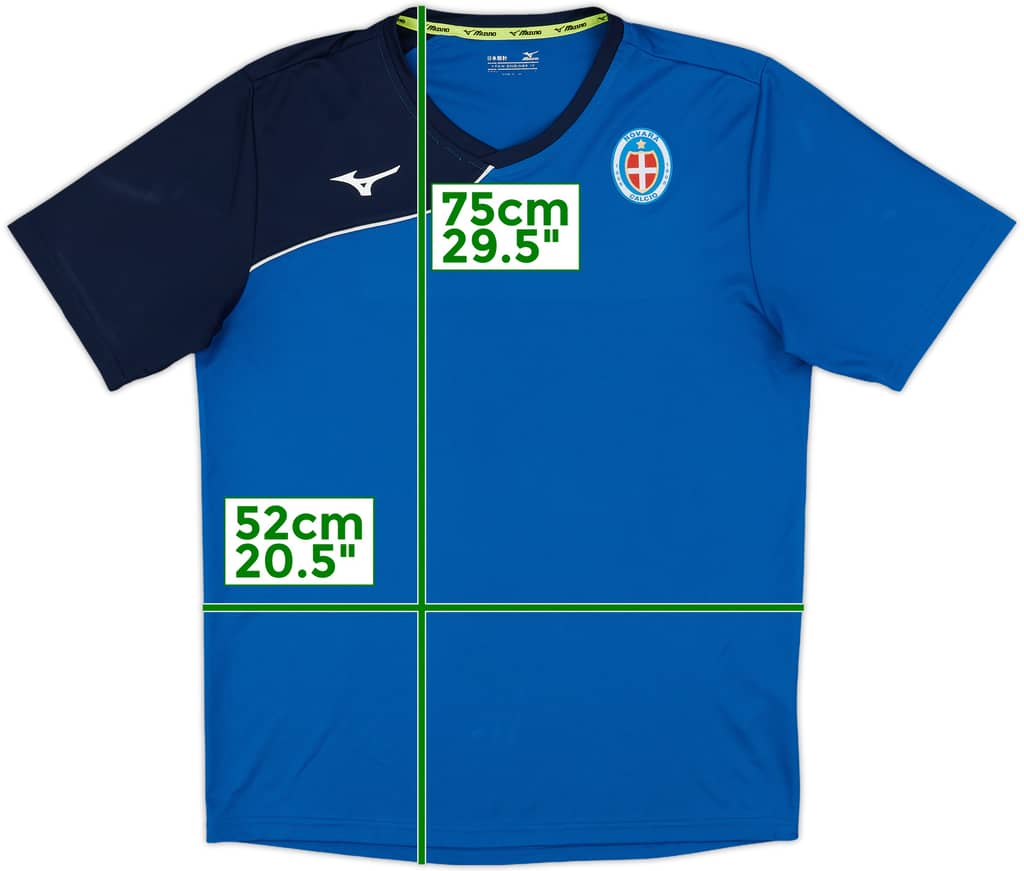 2019-20 Novara Mizuno Training Shirt - 9/10 - (M/L)