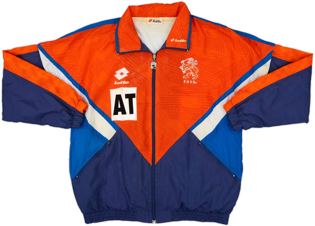 1992-94 Netherlands Lotto Track Jacket AT - 6/10 - (L)