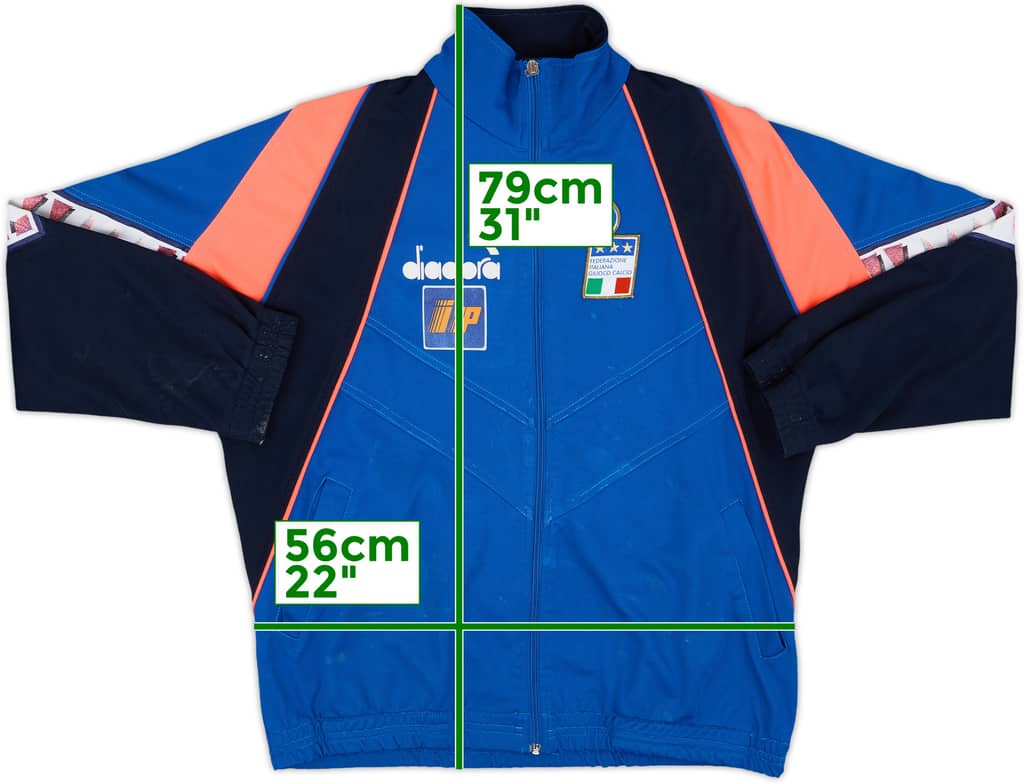 1992 Italy Diadora Track Jacket - 5/10 - (M)