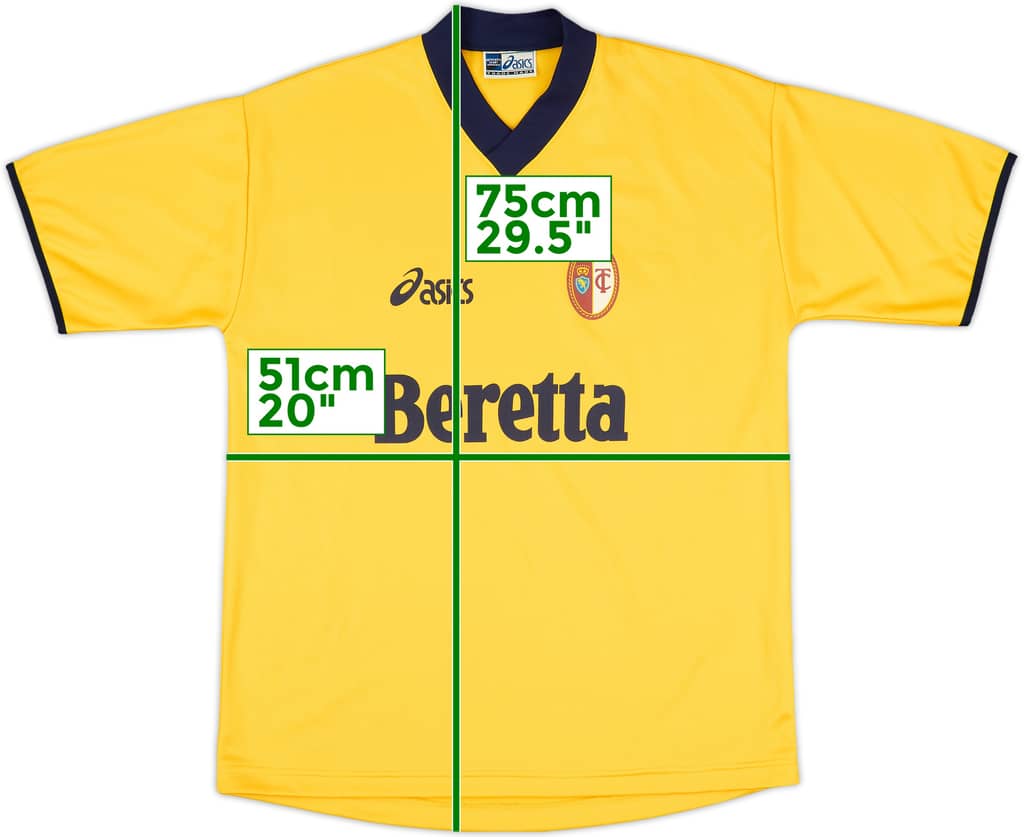 2003-04 Torino Asics Training Shirt - 9/10 - (S)