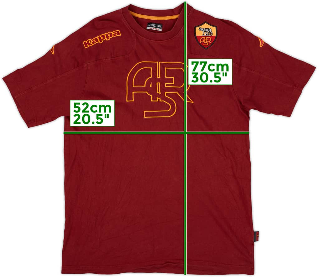 2011-12 Roma Kappa Training Shirt - 9/10 - (XL)