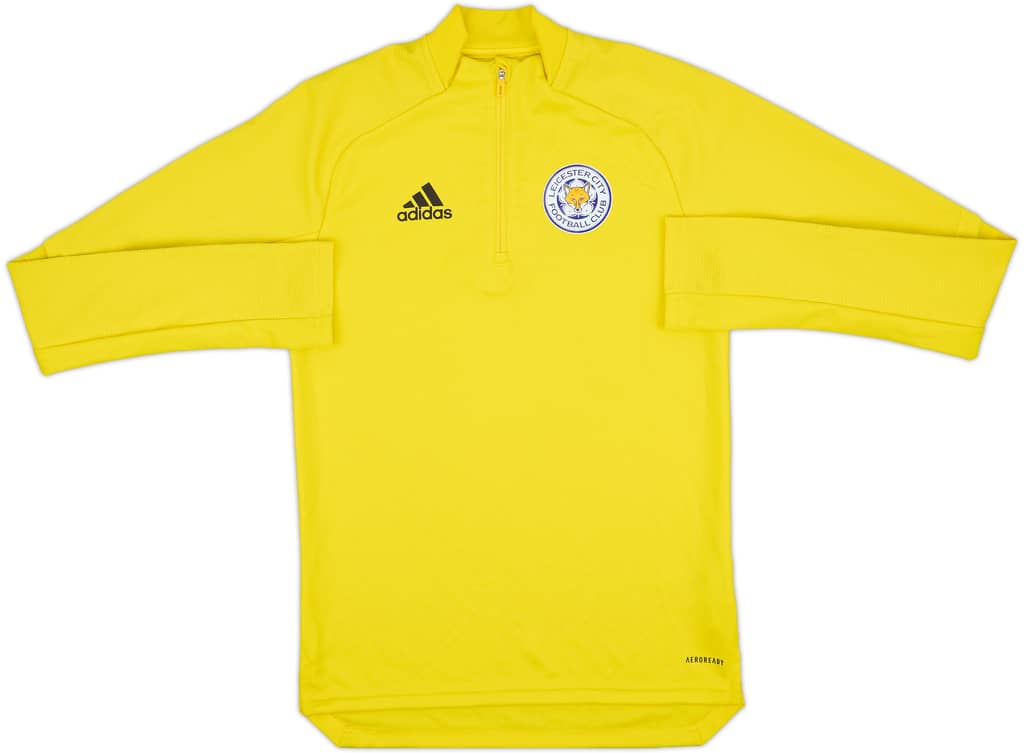 2019-20 Leicester adidas 1/4 Zip Track Top - 10/10 - (XS)