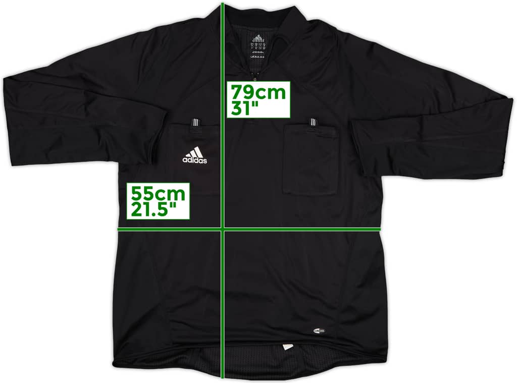 2004-05 adidas Referee L/S Shirt - 9/10 - (XL)