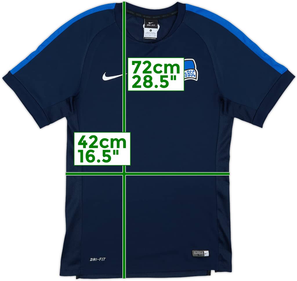 2011-12 Hertha Berlin Nike Training Shirt - 10/10 - (S)