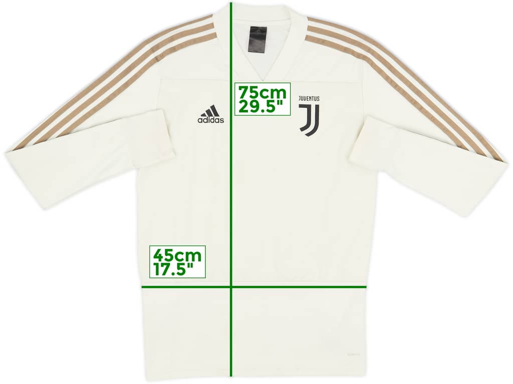 2018-19 Juventus adidas Drill Top - 7/10 - (M)