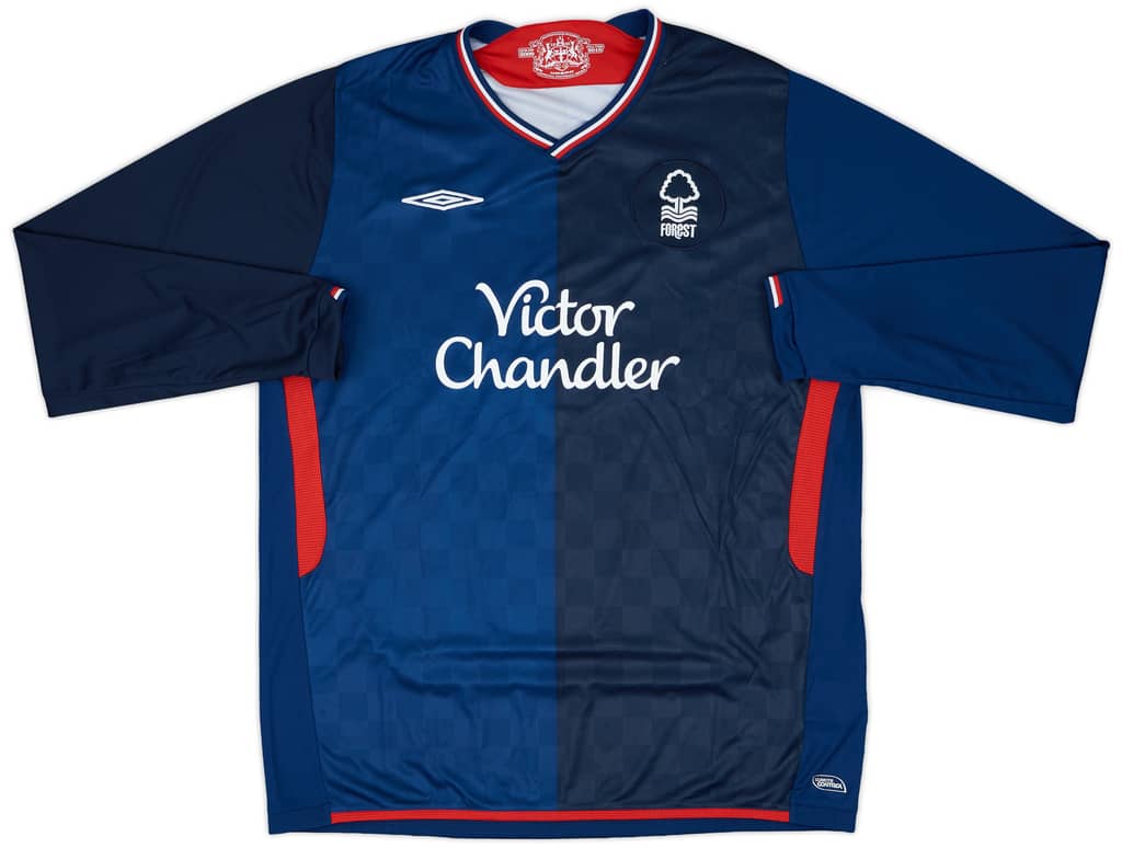 2009-10 Nottingham Forest Match Issue Away L/S Shirt #6
