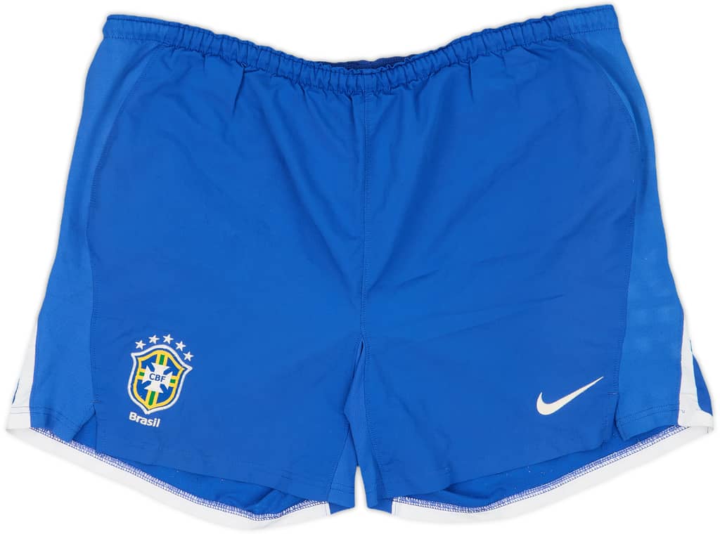 2006-08 Brazil Home Shorts - 5/10 - (L)