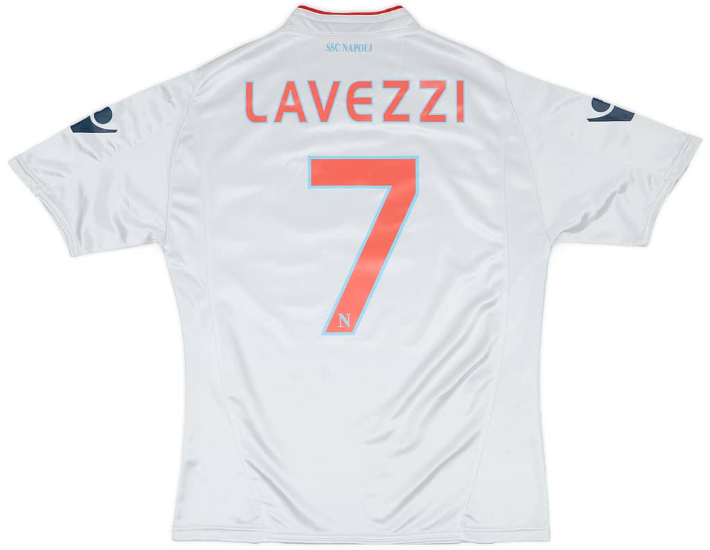 2009-10 Napoli Basic Away Shirt Lavezzi #7 - 7/10 - (S)