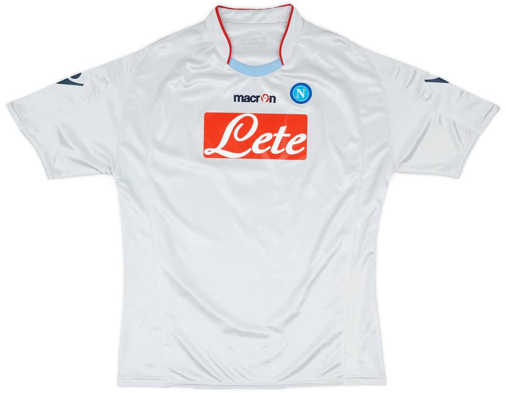 2009-10 Napoli Basic Away Shirt Lavezzi #7 - 7/10 - (S)
