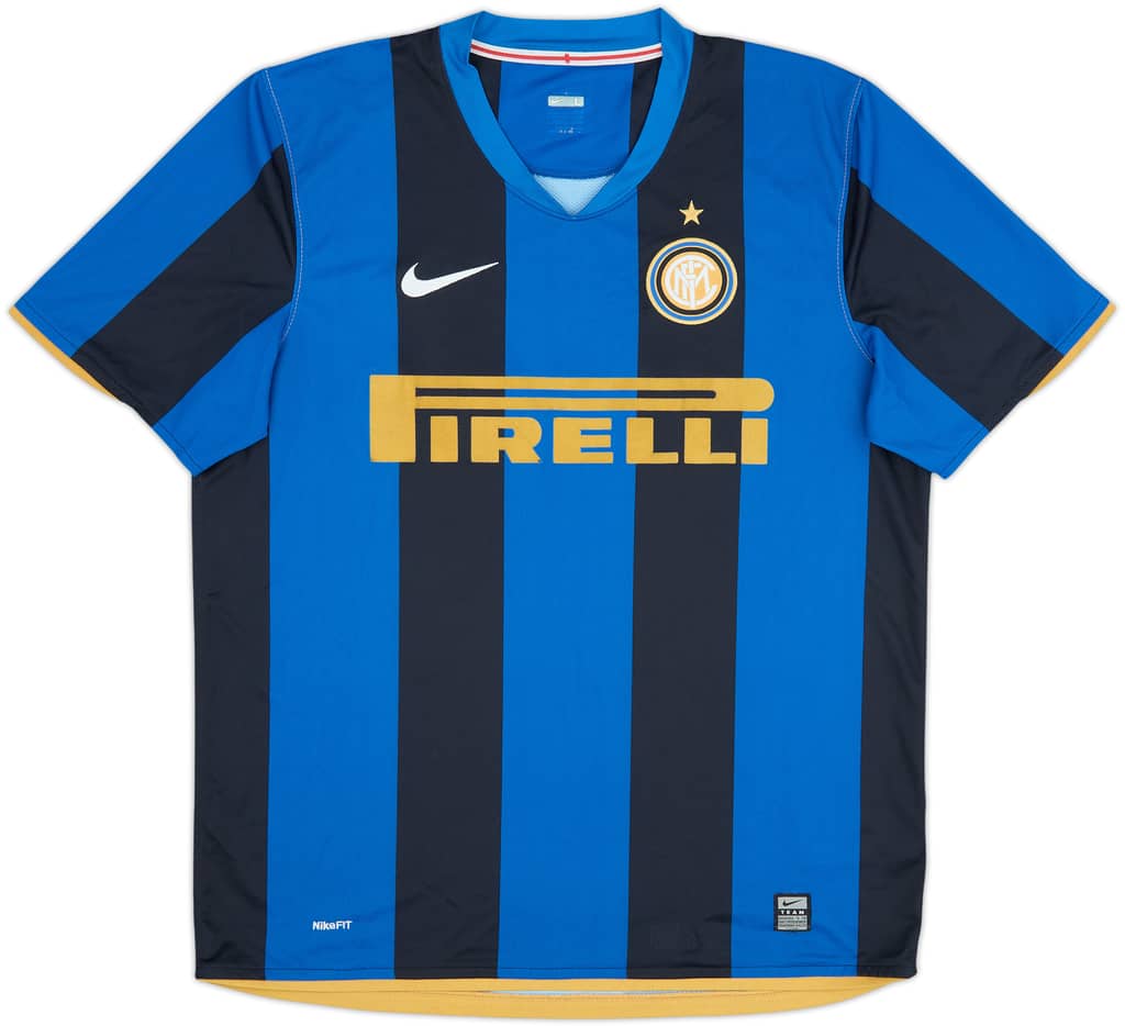 Camiseta de local del Inter Milan 2008-09 - 6/10 - (L)