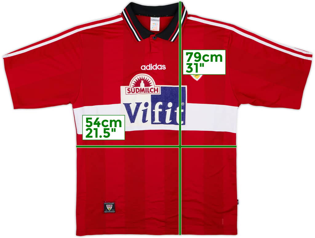 1996-97 Stuttgart Away Shirt - 8/10 - (XL)