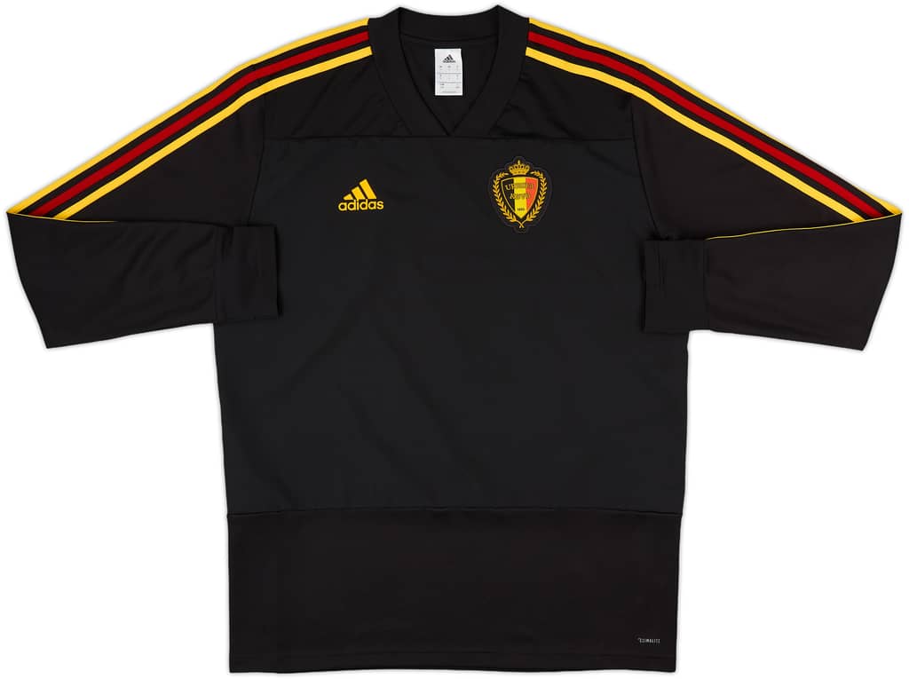 2017-18 Belgium adidas Drill Top - 9/10 - (L)