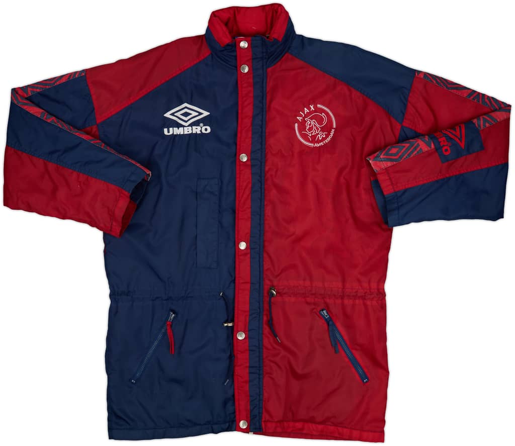 1996-97 Ajax Umbro Padded Bench Coat - 6/10 - (XL)