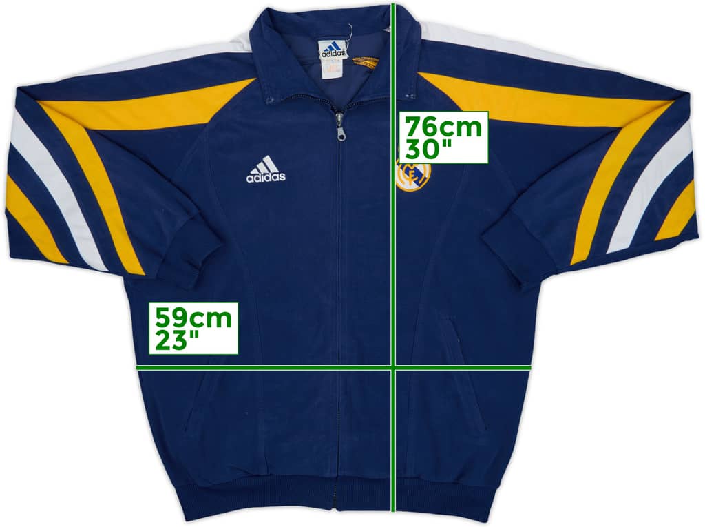 1998-99 Real Madrid adidas Track Jacket - 8/10 - (L)