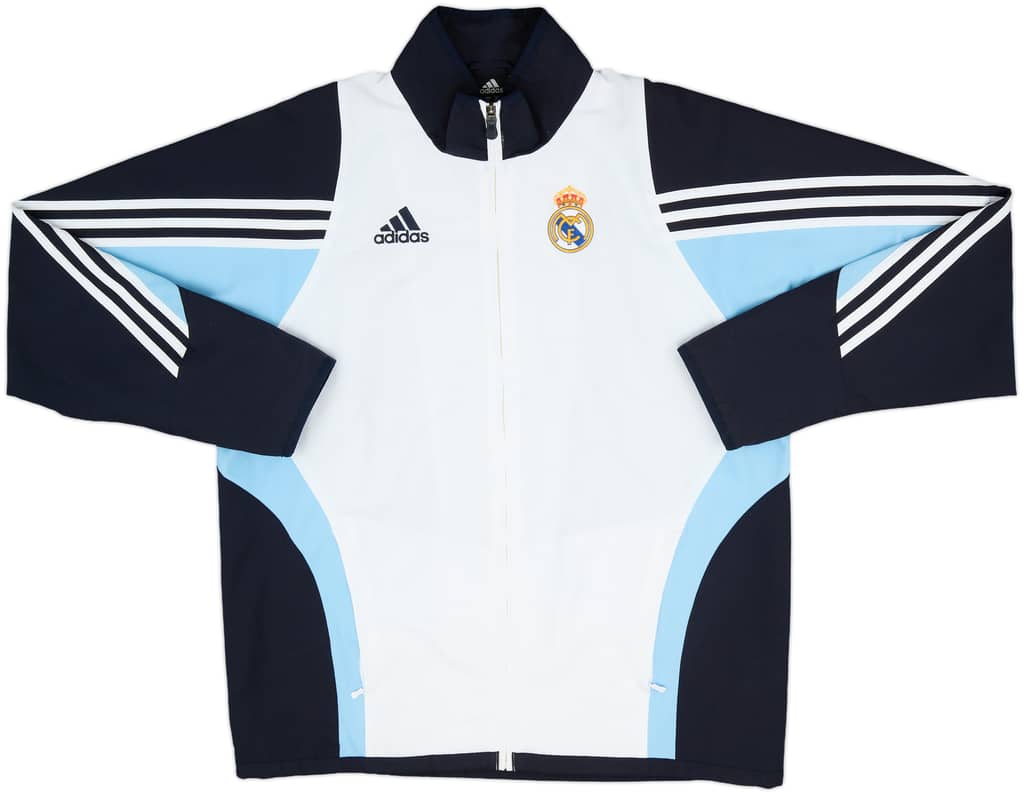 2004-05 Real Madrid adidas Track Jacket - 8/10 - (XL)