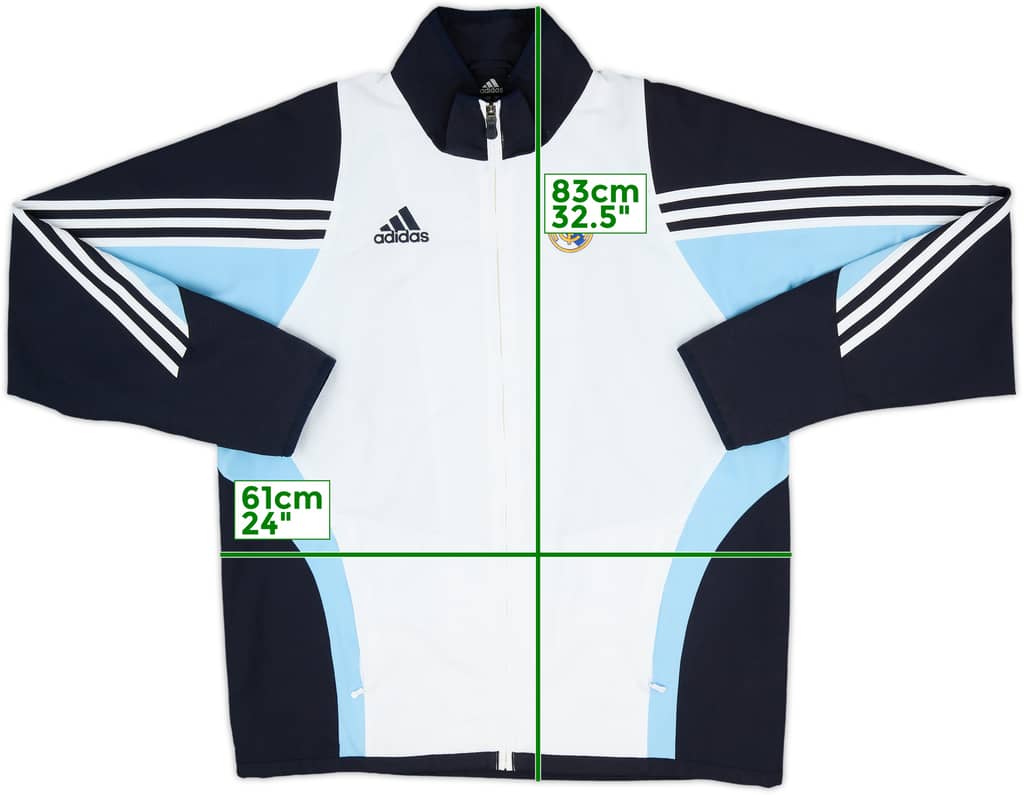 2004-05 Real Madrid adidas Track Jacket - 8/10 - (XL)