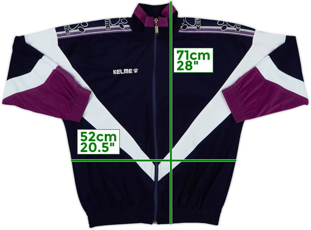 1997-98 Real Madrid Kelme Track Jacket - 8/10 - (L)