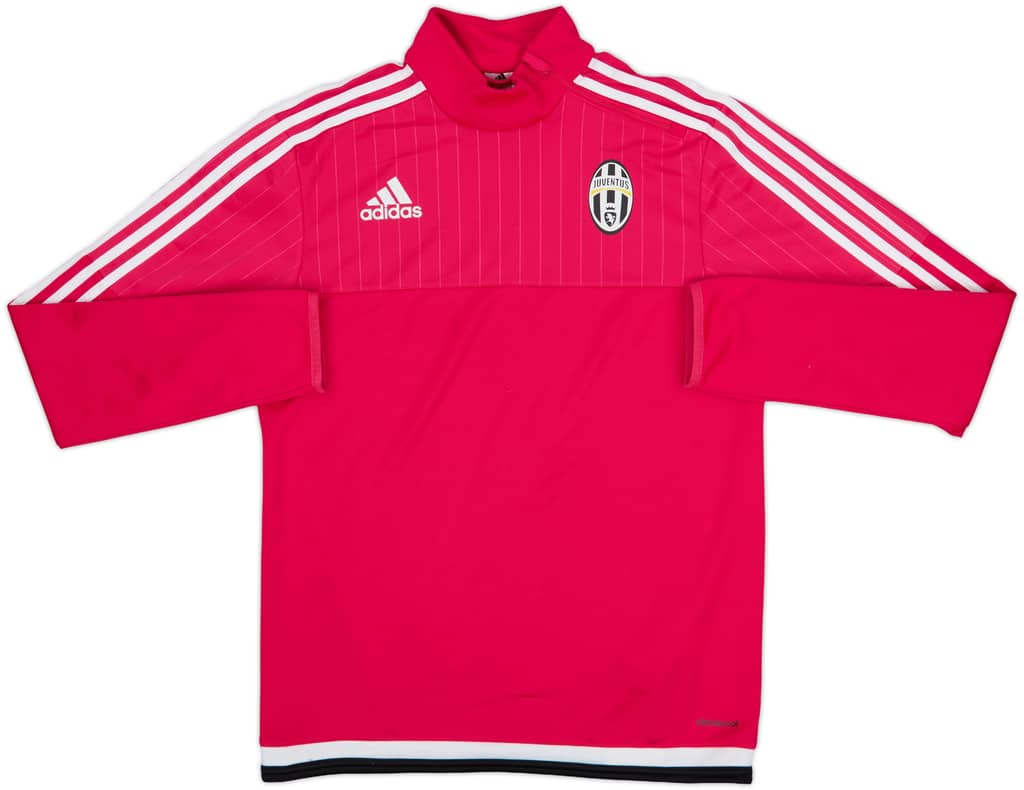 2015-16 Juventus adidas 1/4 Zip Drill Top - 8/10 - (S)