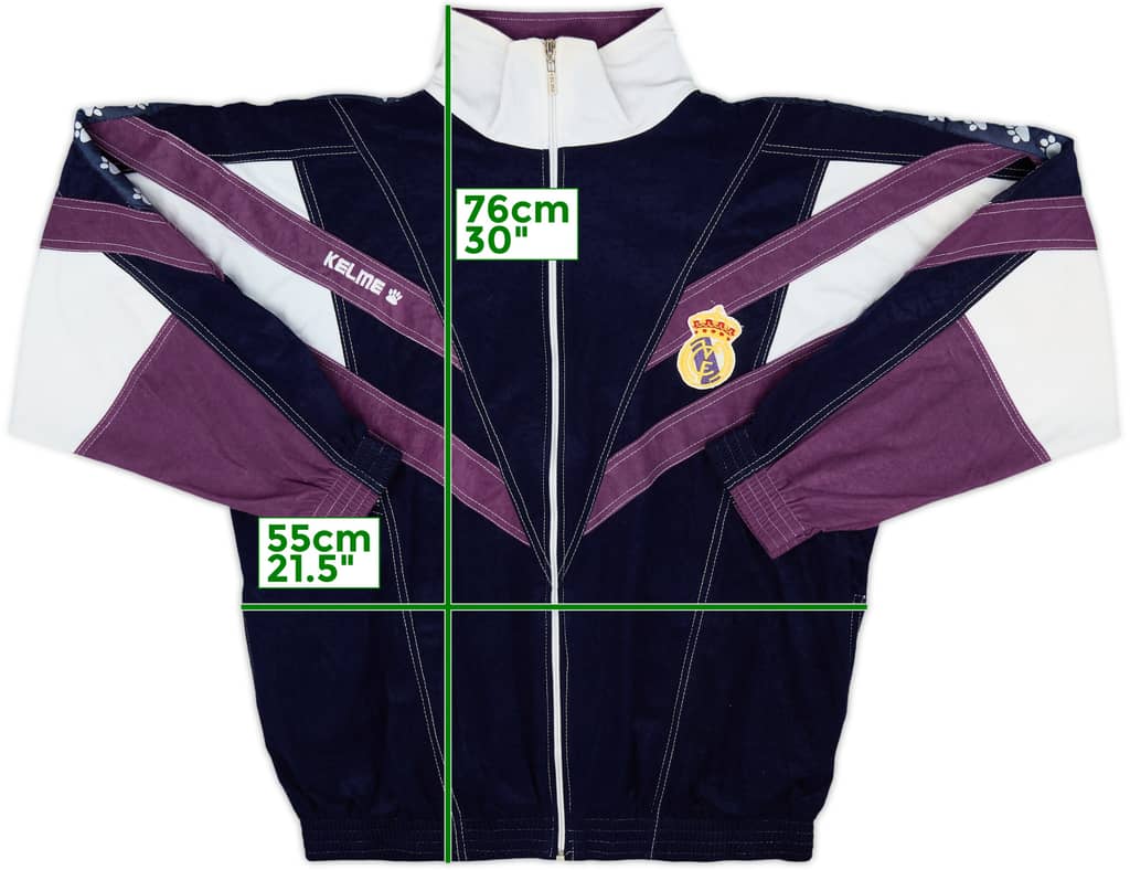 1997-98 Real Madrid Kelme Track Jacket - 8/10 - (XL)