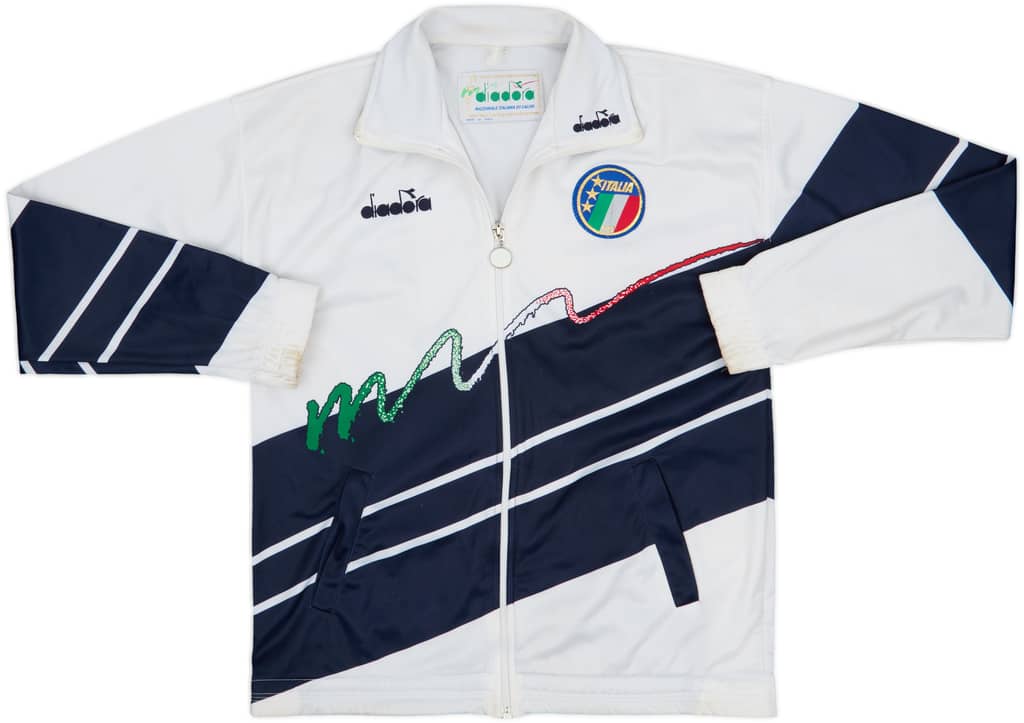 1990 Italy Diadora Track Jacket - 7/10 - (M)
