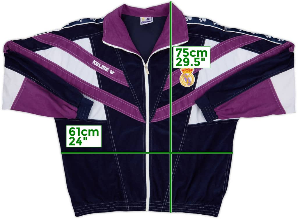 1997-98 Real Madrid Kelme Track Jacket - 8/10 - (XL)