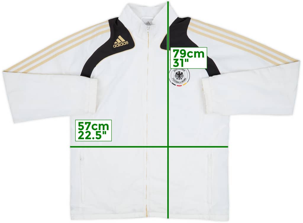 2007-08 Germany adidas Track Jacket - 8/10 - (M/L)