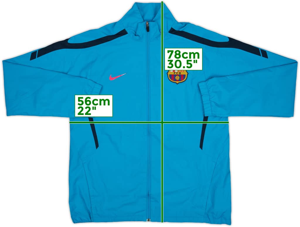 2010-11 Barcelona Nike Track Jacket - 7/10 - (M)