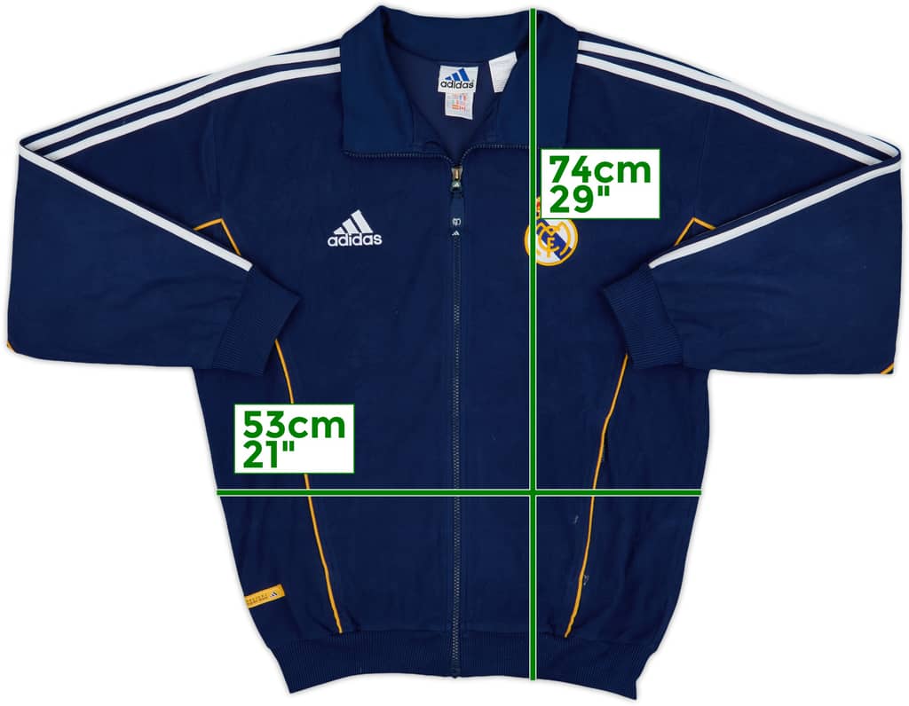 1999-00 Real Madrid adidas Track Jacket - 8/10 - (M)