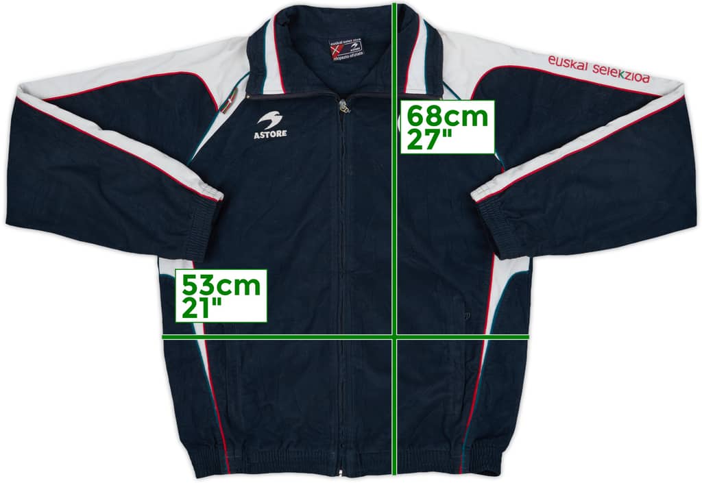 2000-02 Basque Country (Euskadi) Astore Track Jacket - 7/10 - (M)