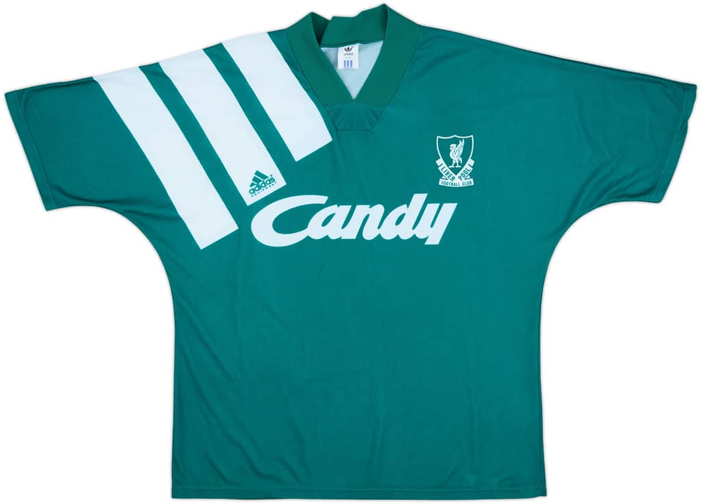 1991-92 Liverpool Away Shirt - 9/10 - (L/XL)