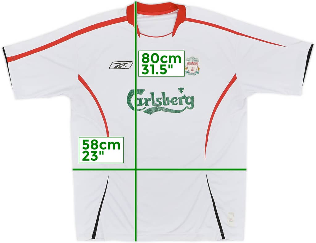 2005-06 Liverpool Away Shirt - 4/10 - (L)
