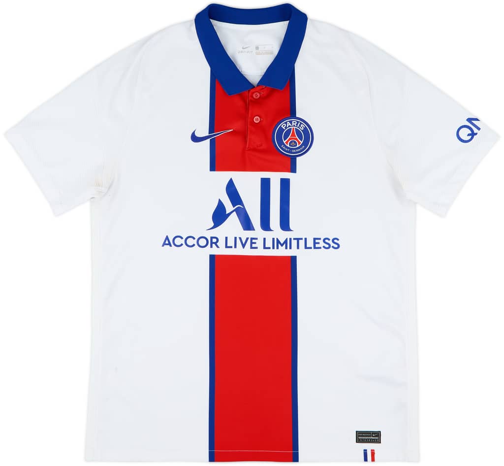 2020-21 Paris Saint-Germain Away Shirt - 6/10 - (L)