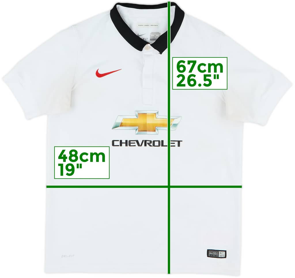 2014-15 Manchester United Away Shirt - 7/10 - (XL.Boys)